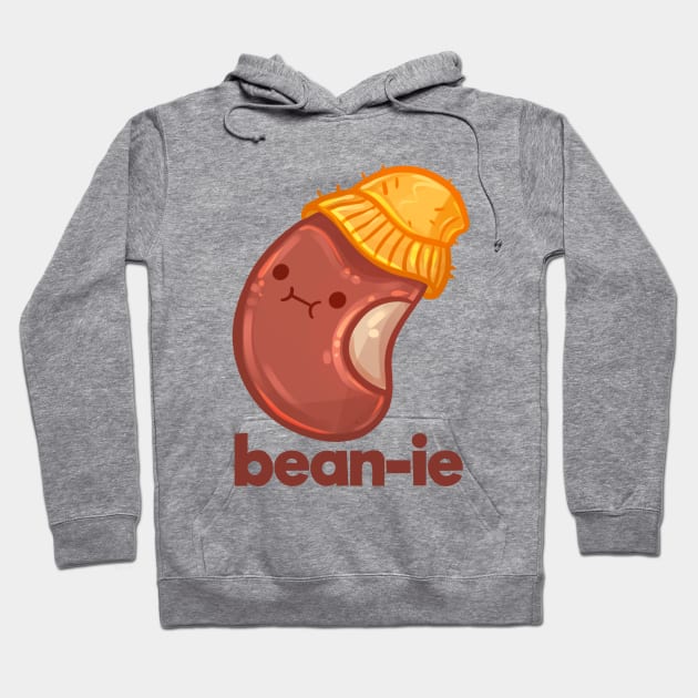 Funny Beanie Bean Hoodie by Claire Lin
